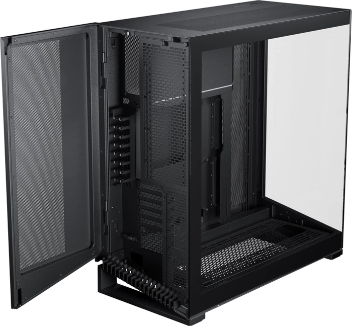 Phanteks NV9 Satin Black, schwarz, Glasfenster