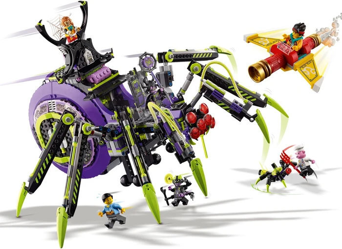 LEGO Monkie Kid - Hauptquartier der Spider Queen