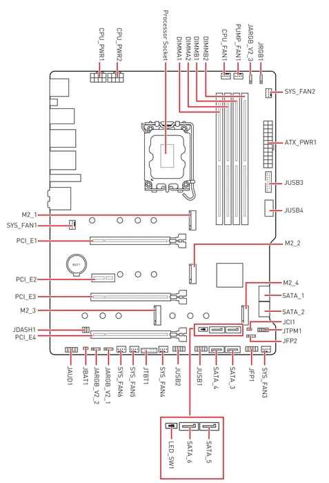 MSI PRO Z790-A WIFI (Intel 1700)