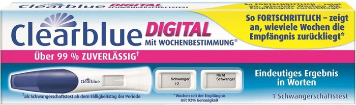 Clearblue Digital Schwangerschaftstest, 1 Stück