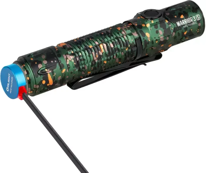 OLight Warrior 3S Taschenlampe od green camouflage