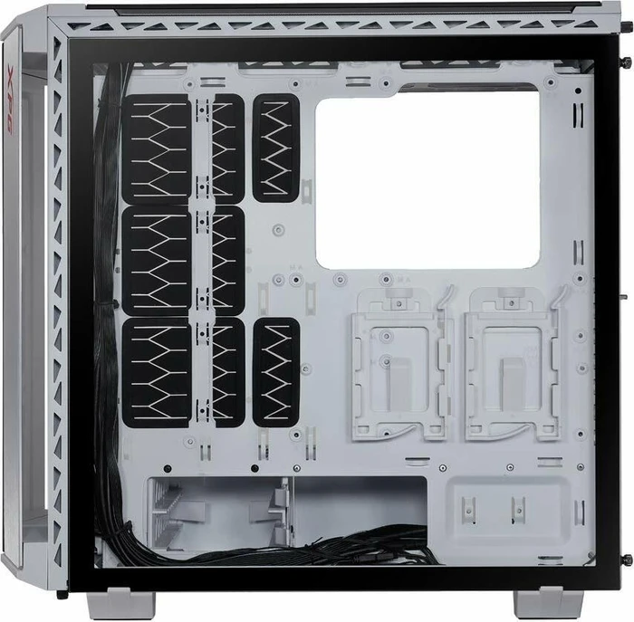 ADATA XPG Battlecruiser, weiß, Glasfenster