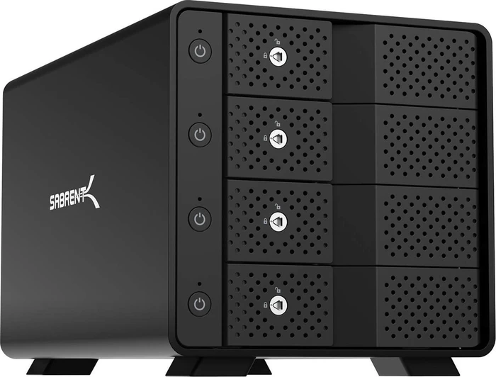 Sabrent 4-Bay Docking Station, 3.5", USB-C 3.1