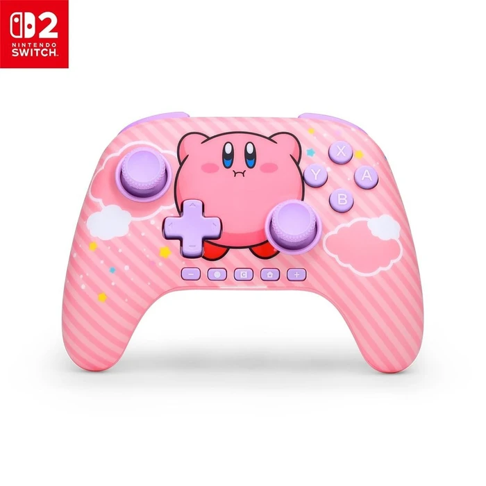 PowerA Advantage Wireless Controller Kirby Puff (Switch 2/Switch)