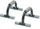 Tunturi Fitness Liegestützgriffe schwarz/grau (14TUSFU140)