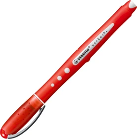 STABILO worker+ colorful Medium Tintenroller (Mine) rot/weiß, 10er-Pack