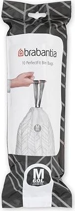 Brabantia PerfectFit Müllbeutel Typ M 60, 10 Stück