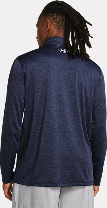 Under Armour Tech Vent Half Zip Funktionsshirt langarm midnight navy/white (Herren)
