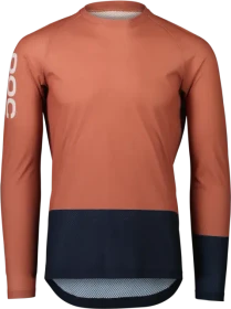 POC MTB Pure LS Trikot langarm himalayan salt/turmaline navy (Herren)
