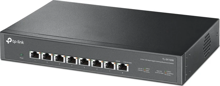 TP-Link TL-SX100 Desktop 10G Switch, 8x RJ-45