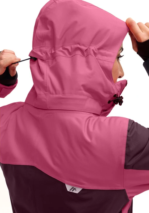 Maier Sports Glacierguard Skijacke rich soil/deep raspberry (Damen)