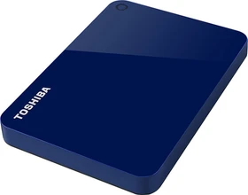 Toshiba Canvio Advance, blau, 2TB, USB 3.0 Micro-B