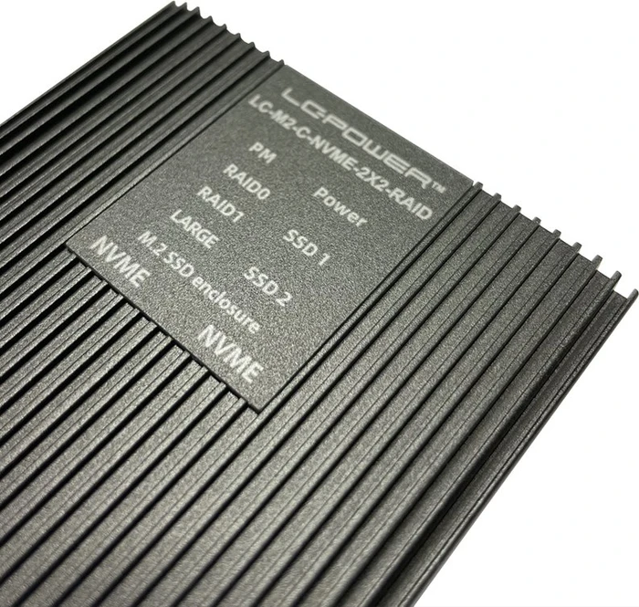 LC-Power LC-M2-C-NVME-2X2-RAID, USB-C 3.2