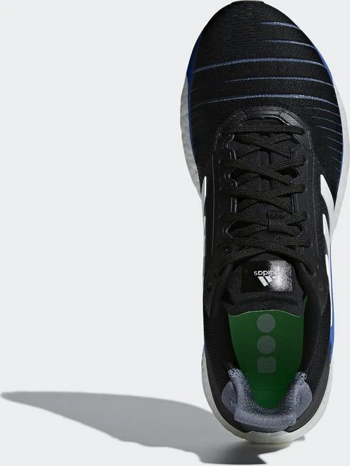 adidas Solar Glide core black/ftwr white/shock lime (Herren)