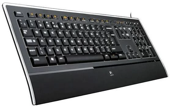 Logitech K740 Illuminated Keyboard, USB, DE