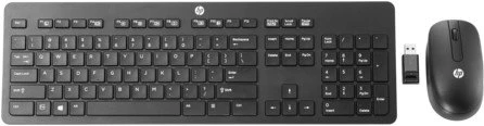 HP Wireless Slim Business Keyboard und Maus, USB, DE