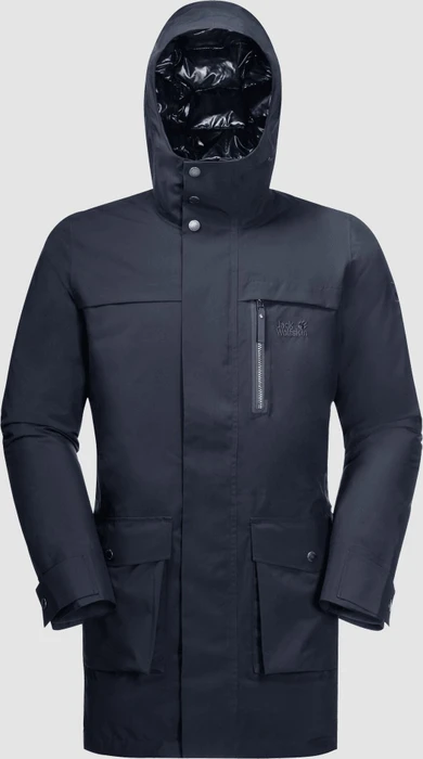 Jack Wolfskin Cold Bay Funktionsmantel night blue (Herren)