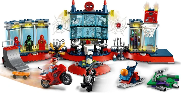 LEGO Marvel Super Heroes Spielset - Angriff auf Spider-Mans Versteck