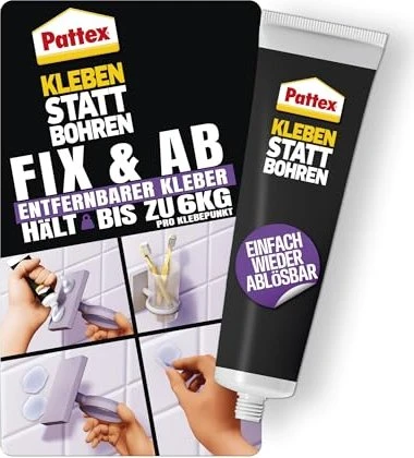 Pattex Kleben Statt Bohren Fix & Ab, 44g