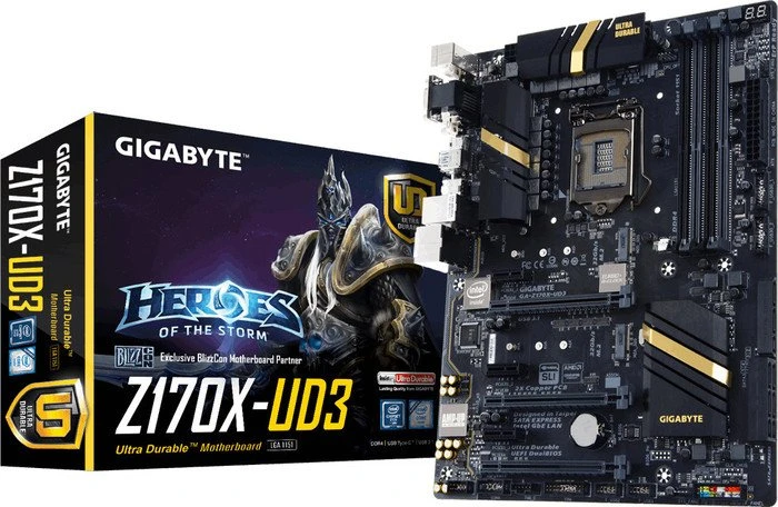 GIGABYTE GA-Z170X-UD3 (Intel 1151)