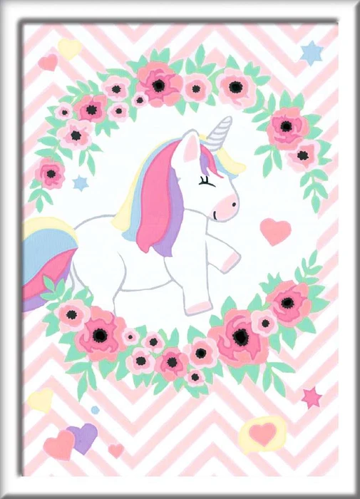 Ravensburger Malen nach Zahlen Zuckersüßes Einhorn