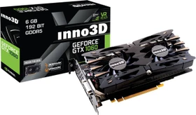 INNO3D GeForce GTX 1060 Twin X2, 6GB GDDR5, DVI, HDMI, 3x DP