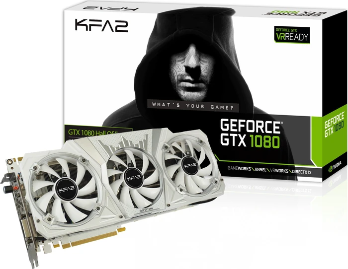 KFA2 GeForce GTX 1080 Hall Of Fame, 8GB GDDR5X, DVI, HDMI, 3x DP