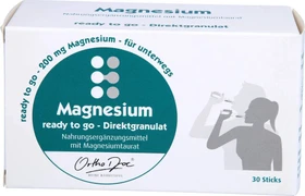 OrthoDoc Magnesium Direktgranulat Portionssticks, 30 Stück