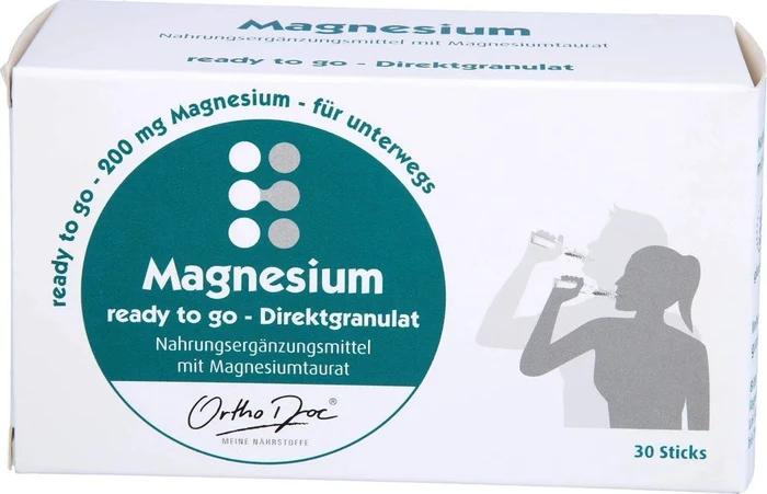 OrthoDoc Magnesium Direktgranulat Portionssticks, 30 Stück