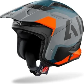 Airoh TRR II Jupiter matt orange matt grau/orange