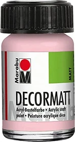 Marabu Decormatt Acryl Acrylfarbe, wildrose, 15ml