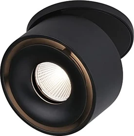 Paulmann Spircle LED Einbauleuchte 8W schwarz matt