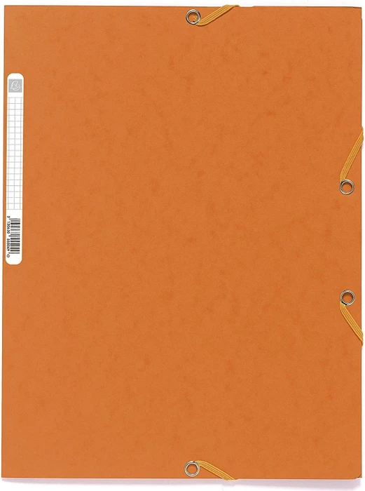 Exacompta Sammelmappe Colorspan 400g/m² mit Gummizug, A4, orange