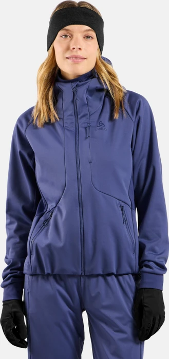 Odlo Zeroweight X-Warm Skijacke skipper blue (Damen)