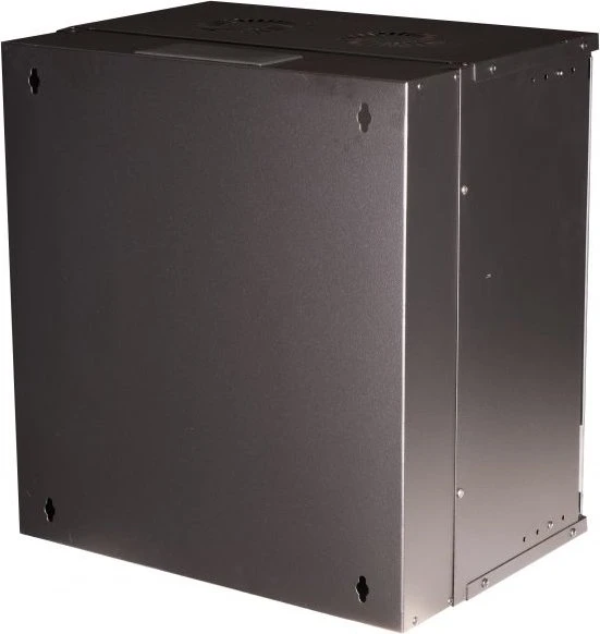 Equip Eco Mount 19" Wandgehäuse 12HE, Flatpack, Sicherheitsglastür, IP20, RAL 9005, 400mm tief