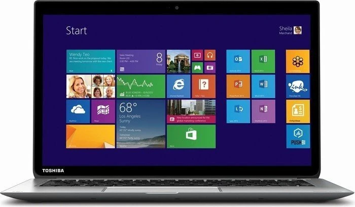 Toshiba KIRA-10D, silber, Core i7-5500U, 8GB RAM, 256GB SSD, DE