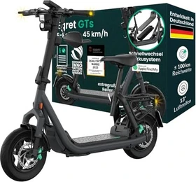Egret GTs Elektro-Roller graphit grey 45km/h