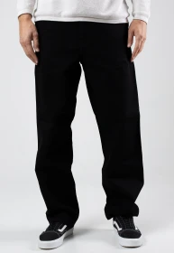 Carhartt Single Knee Jeans black/rinsed (Herren)