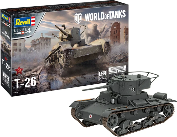 Revell T-26 World of Tanks
