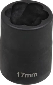 SW-Stahl Spiralnuteneinsatz Steckschlüssel 1/2", 17x24mm