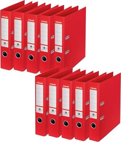 Esselte No. 1 Ordner 2-Ring Recycling, 50mm, A4, intensiv rot