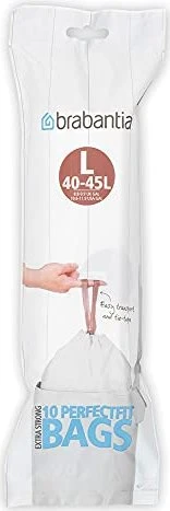 Brabantia PerfectFit Müllbeutel Typ L 40-45l, 10 Stück