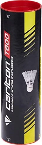 Dunlop T 800 Nylon Badmintonbälle, 6 Stück