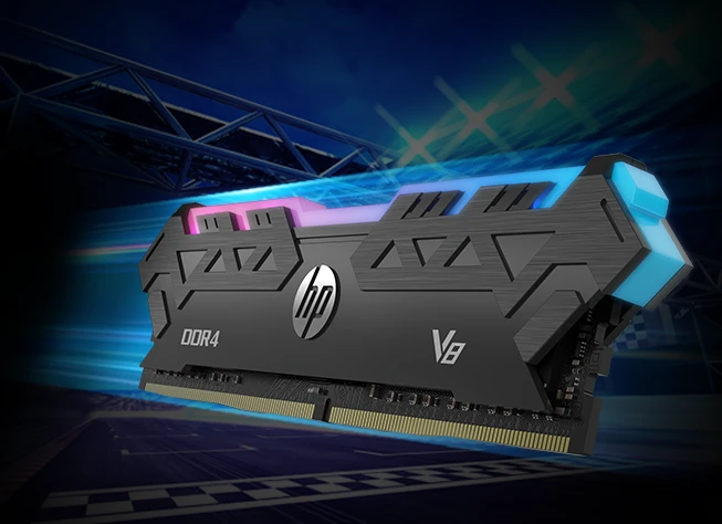 HP V8 Series RGB UDIMM 8GB, DDR4-3000, CL16-18-18-36, 1RX8