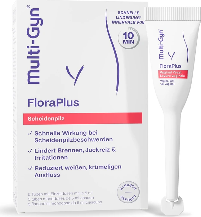 Multi-Gyn FloraPlus Einmalapplikator, 5 Stück