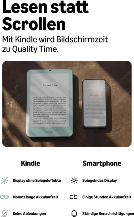 Amazon Kindle Paperwhite 13. Gen Signature Edition, Graphit, 32GB Flash, ohne Werbung [2026]