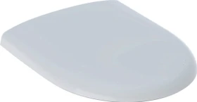 Geberit Renova WC-Sitz, Befestigung von oben, Absenkautomatik, Quick-Release, weiß/glänzend
