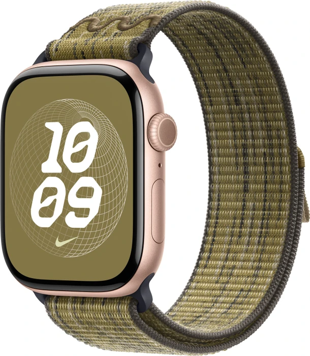 Apple Nike Sport Loop für Apple Watch 46mm grün/grau