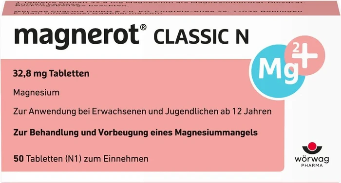 Magnerot Classic N Tabletten, 50 Stück