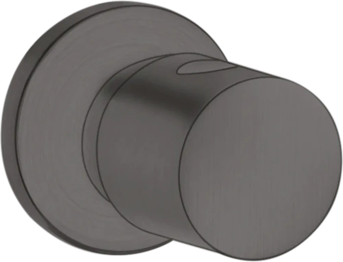 Hansgrohe AXOR Uno Absperrventil Unterputz brushed black chrome